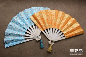 中國傳統(tǒng)扇子制作手工制作教程