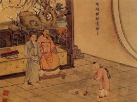 陸績懷橘 孝順的故事