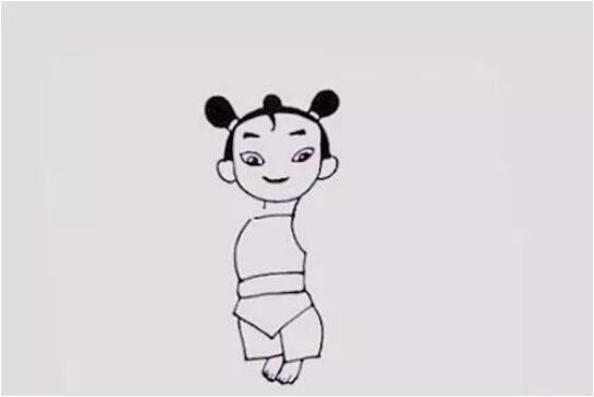 哪吒簡(jiǎn)筆畫圖片教程簡(jiǎn)單