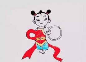 哪吒簡(jiǎn)筆畫(huà)圖片教程簡(jiǎn)單