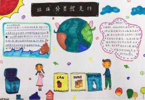 垃圾分類手抄報內(nèi)容圖片簡單又漂亮