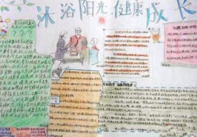 小學(xué)生健康成長(zhǎng)手抄報(bào)圖片大全