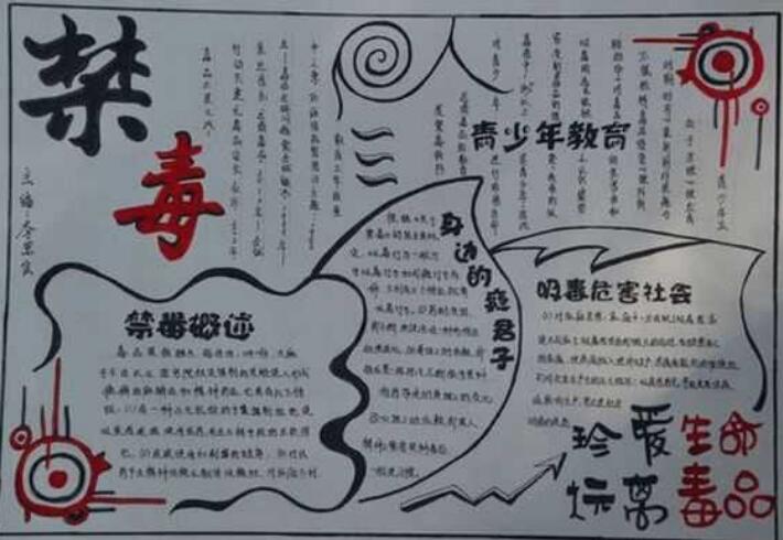 2020禁毒手抄報(bào)內(nèi)容圖片簡(jiǎn)單又漂亮
