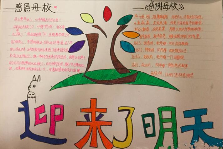 最美畢業(yè)季手抄報(bào)內(nèi)容圖片