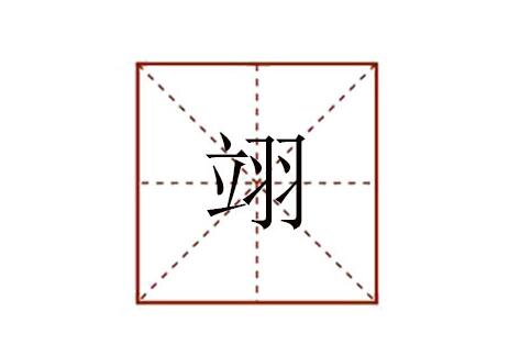 翊怎么讀
