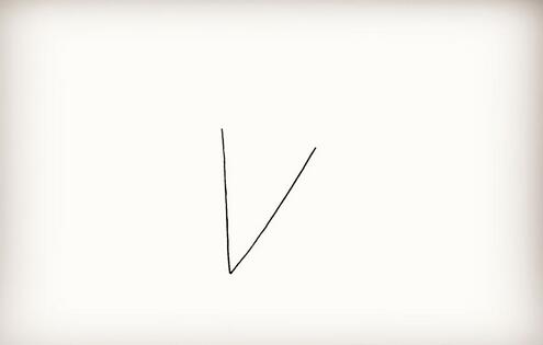 用字母V畫冰激凌簡筆畫教程圖片