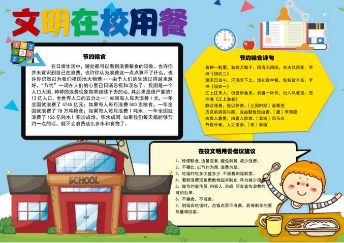節(jié)約糧食手抄報內(nèi)容圖片怎么畫