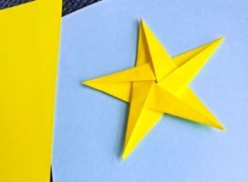 國(guó)慶節(jié)折紙五角星的制作教程