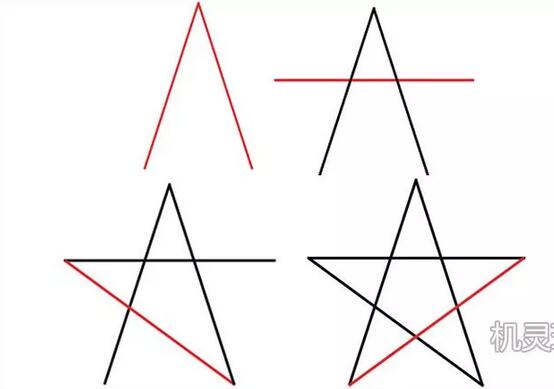 五角星怎么畫？幼兒最簡(jiǎn)單的五角星畫法