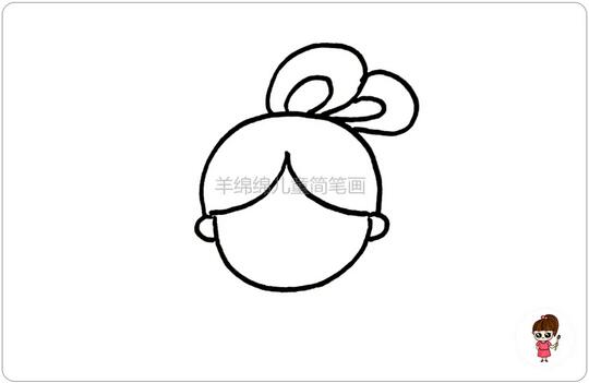 中秋節(jié)嫦娥奔月簡筆畫簡單又漂亮