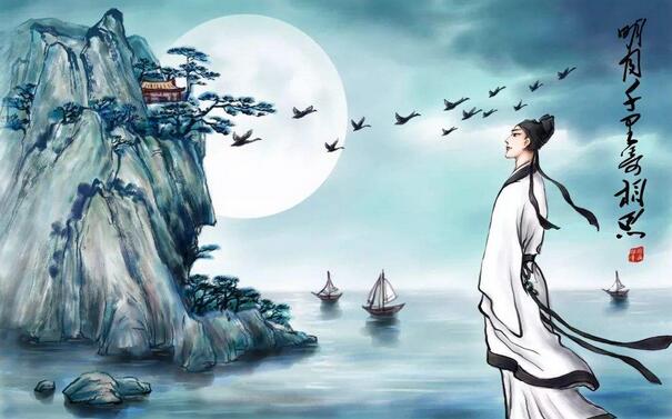 海上生明月天涯共此時全詩帶拼音版 意思及賞析