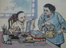 陳毅吃墨水的故事