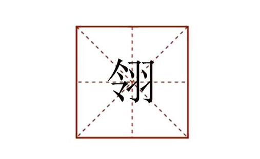 翎怎么讀