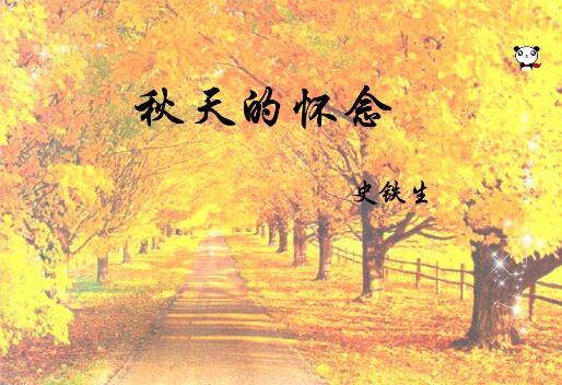 秋天的懷念主要內(nèi)容