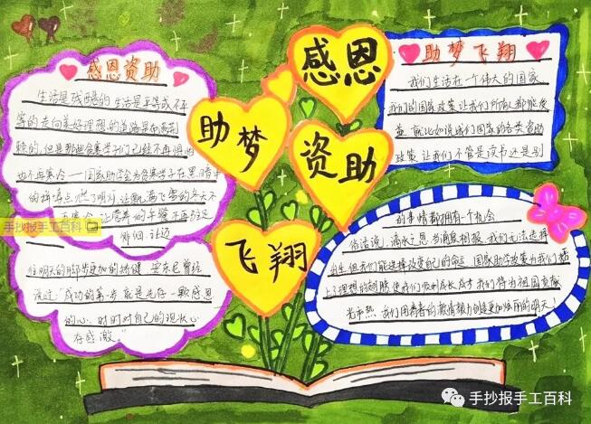 扶貧日扶貧攻堅手抄報圖片