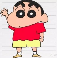 蠟筆小新簡(jiǎn)筆畫教程圖片
