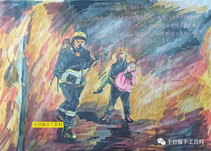 消防安全手抄報(bào)圖片