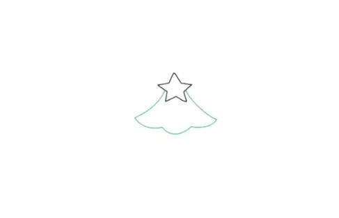 圣誕節(jié)必備圣誕樹簡筆畫教程圖片