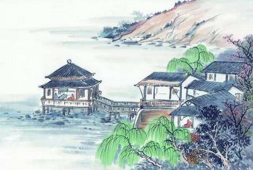 觀雨陳與義古詩帶拼音版