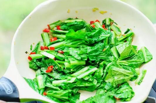 清炒小白菜