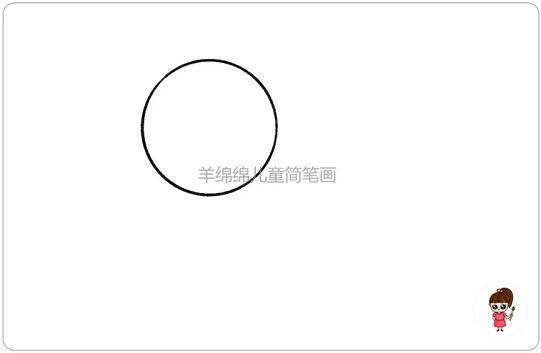 萌萌的小雞簡筆畫教程圖片