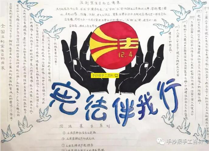 憲法手抄報圖片大全