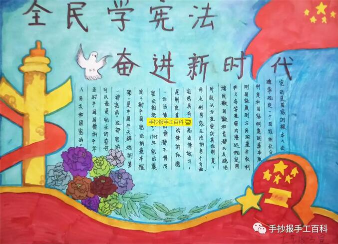 憲法手抄報圖片大全