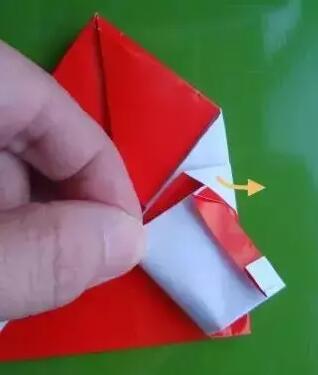 可愛的圣誕老人折紙圖文教程
