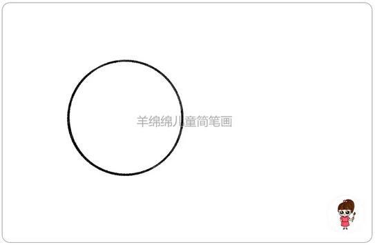 用硬幣畫(huà)毛毛蟲(chóng)簡(jiǎn)筆畫(huà)教程圖片