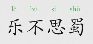 樂不思蜀的意思和故事
