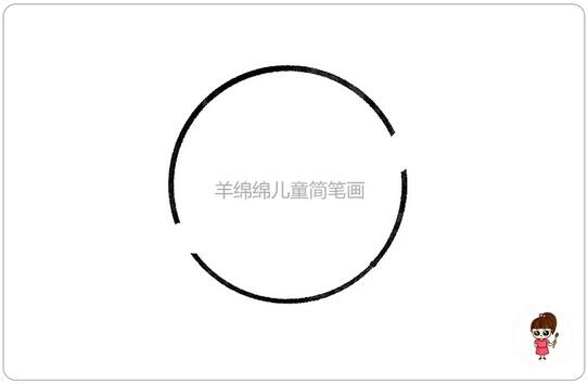 非常簡(jiǎn)單的棒棒糖簡(jiǎn)筆畫(huà)教程圖片