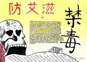 禁毒防艾手抄報(bào)圖片（20p）