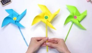 風(fēng)車的做法 手工制作