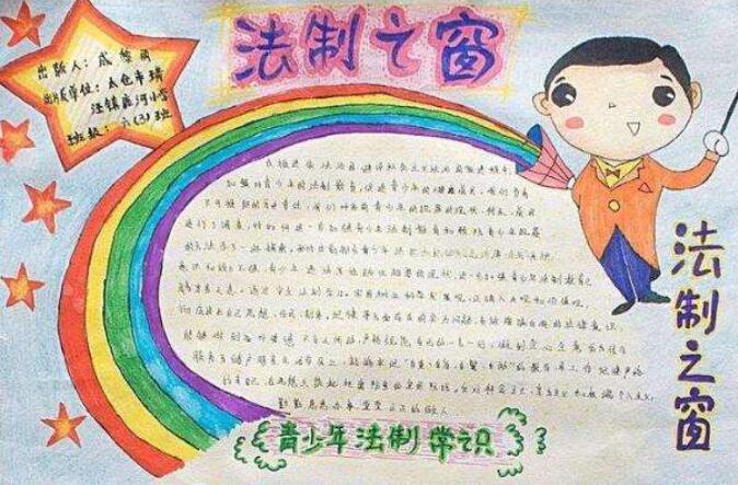 法制手抄報內容圖片