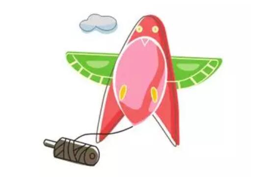 風(fēng)箏簡筆畫教程圖片