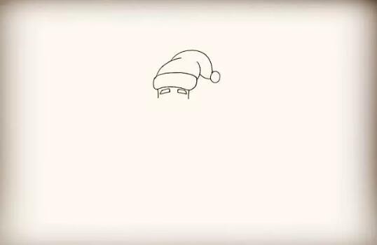 圣誕節(jié)圣誕老人簡筆畫怎么畫