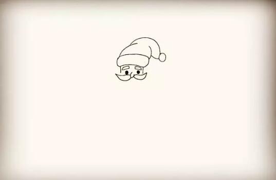 圣誕節(jié)圣誕老人簡筆畫怎么畫