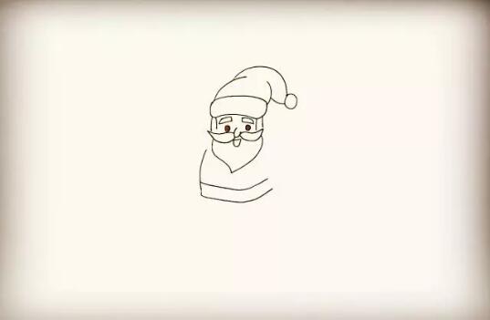 圣誕節(jié)圣誕老人簡筆畫怎么畫