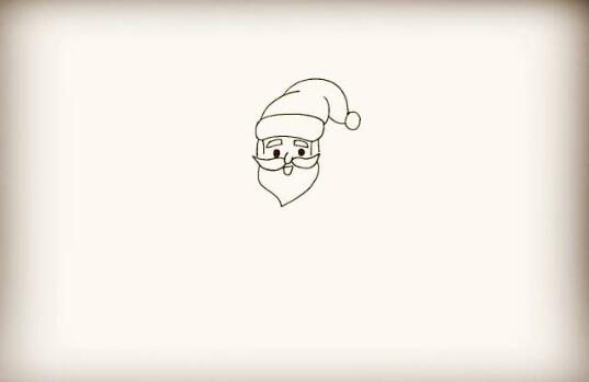 圣誕節(jié)圣誕老人簡筆畫怎么畫