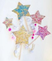 紙箱變廢為寶手工小制作魔法棒