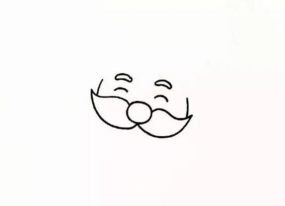 圣誕老人簡(jiǎn)筆畫(huà)怎么畫(huà)步驟圖解