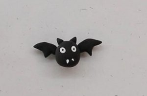 超輕粘土手工簡(jiǎn)單小動(dòng)物蝙蝠教程圖片