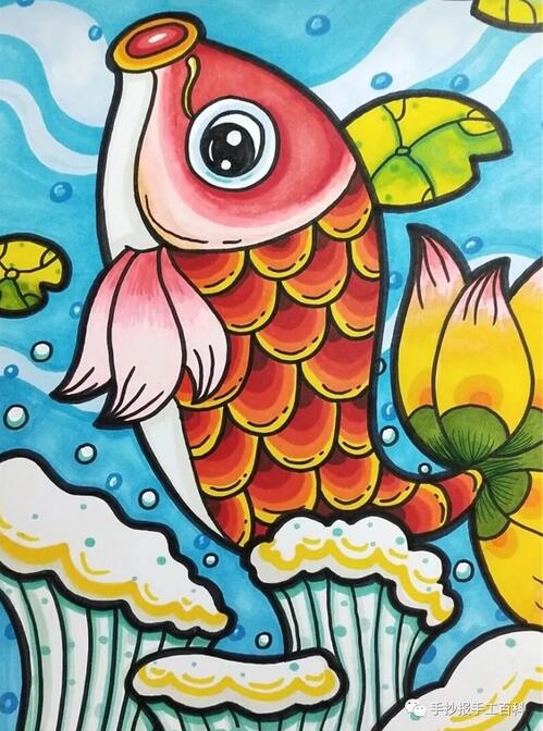 慶元旦節(jié)春節(jié)兒童畫手繪海報(bào)