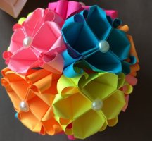 手工制作紙花球步驟圖解
