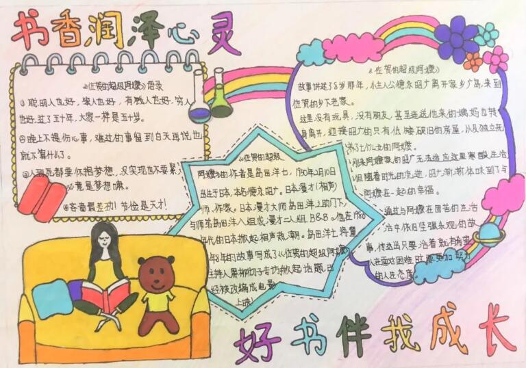 教你做好看的讀書手抄報(bào)版面設(shè)計(jì)