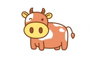 2021牛年牛的簡(jiǎn)筆畫怎么畫步驟圖片