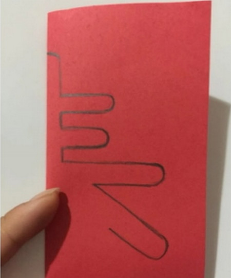 新年春字剪紙教程圖片