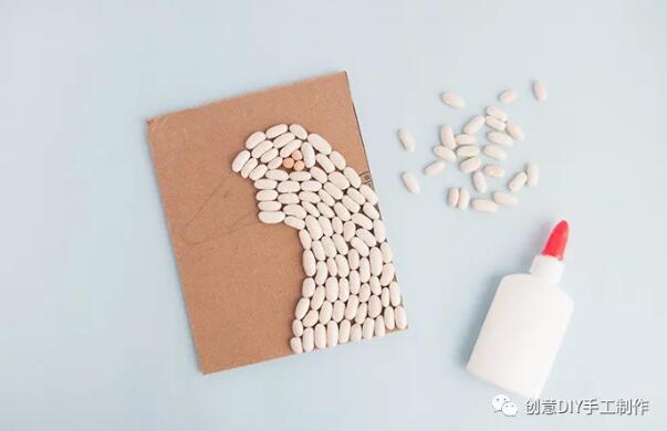 一學就會的種子粘貼畫