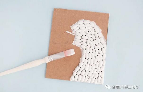 一學就會的種子粘貼畫