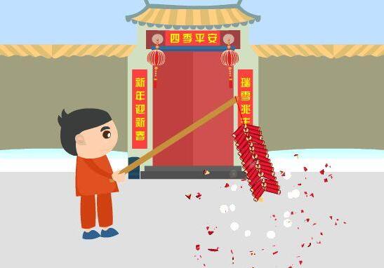 過年為什么要放鞭炮的來歷